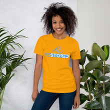 Load image into Gallery viewer, Restored Logo Short-Sleeve Women's T-Shirt - Black/Navy/Red/Berry/Asphalt/Gold/Athletic Heather