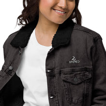 Load image into Gallery viewer, Unisex denim sherpa jacket