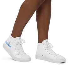 Load image into Gallery viewer, Women’s high top canvas shoes
