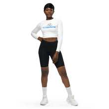 Load image into Gallery viewer, Recycled long-sleeve crop top
