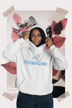 Load image into Gallery viewer, Restored Logo Women's Hoodie- Black/Navy/Gray/White
