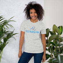 Load image into Gallery viewer, Restored Logo Short-Sleeve Women's T-Shirt - Black/Navy/Red/Berry/Asphalt/Gold/Athletic Heather
