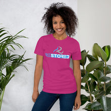 Load image into Gallery viewer, Restored Logo Short-Sleeve Women's T-Shirt - Black/Navy/Red/Berry/Asphalt/Gold/Athletic Heather
