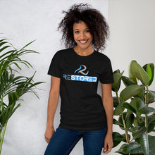 Load image into Gallery viewer, Restored Logo Short-Sleeve Women's T-Shirt - Black/Navy/Red/Berry/Asphalt/Gold/Athletic Heather
