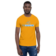 Load image into Gallery viewer, Restored Logo Short-Sleeve Men's T-Shirt - Black/Navy/Red/Berry/Asphalt/Gold
