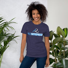 Load image into Gallery viewer, Restored Logo Short-Sleeve Women's T-Shirt - Black/Navy/Red/Berry/Asphalt/Gold/Athletic Heather
