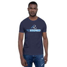 Load image into Gallery viewer, Restored Logo Short-Sleeve Men's T-Shirt - Black/Navy/Red/Berry/Asphalt/Gold
