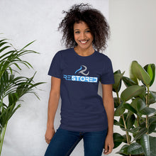 Load image into Gallery viewer, Restored Logo Short-Sleeve Women's T-Shirt - Black/Navy/Red/Berry/Asphalt/Gold/Athletic Heather
