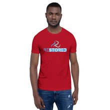 Load image into Gallery viewer, Restored Logo Short-Sleeve Men's T-Shirt - Black/Navy/Red/Berry/Asphalt/Gold
